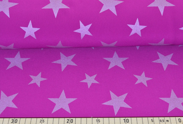 Softshell Reflex Sterne (magenta) - B816