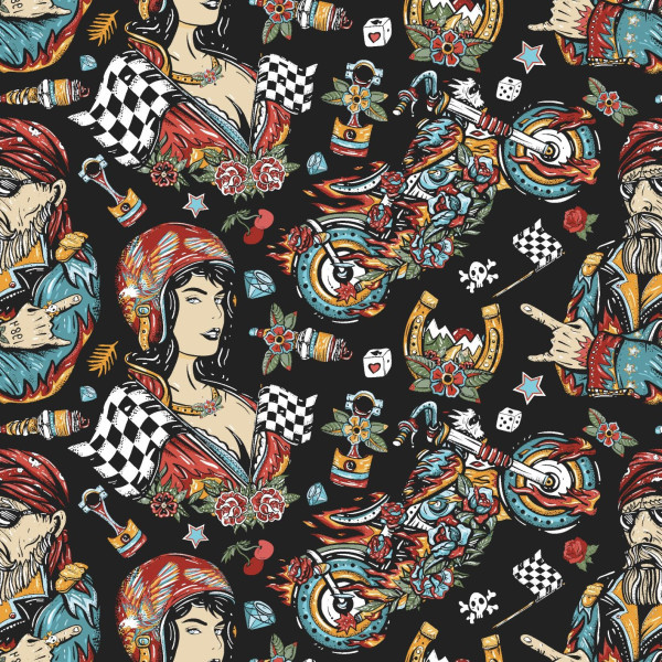 bad fifties (French Terry) - B1671