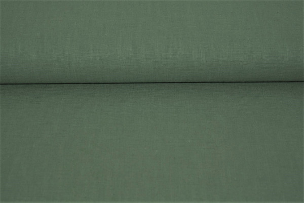 Leinen uni (moos) - 3350