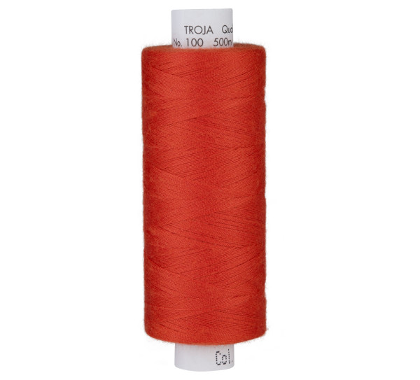 Glünz GmbH, Nähgarn, Amann, mettler, troja 1336, Y115, orange, garn, thread, sewing, nähen,