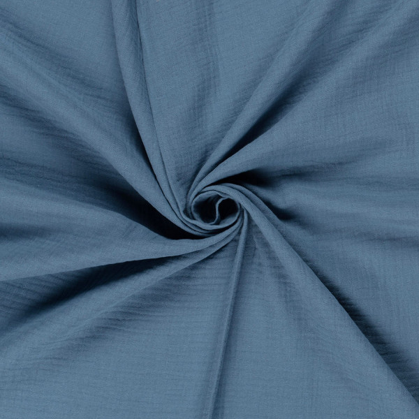 Musselin uni (indigo) - Z1769