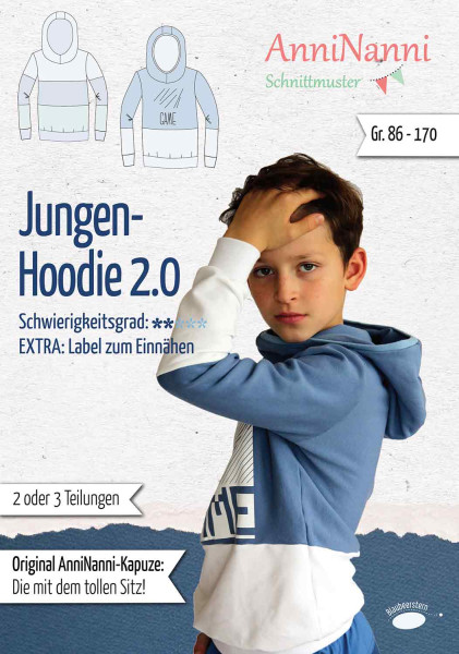 Glünz GmbH, V53, AnniNanni, Jungen Hoodie 2.0