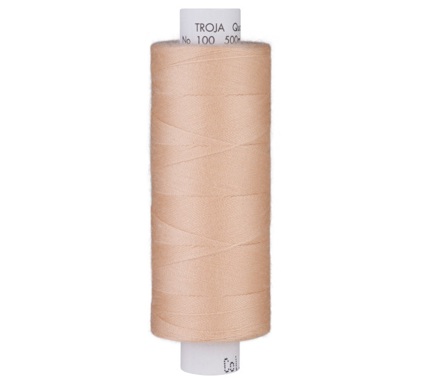 Glünz GmbH, Nähgarn, Amann, mettler, troja 1168, Y121, teint, beige, haut, rosa, ounk, rose, garn, thread, sewing, nähen,