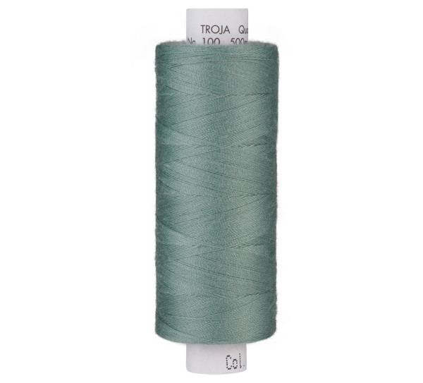 Glünz GmbH, Nähgarn, Amann, mettler, troja 1214, Y167, mistel, blue, blau, grün, green, garn, thread, sewing, nähen,