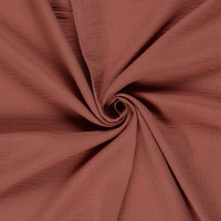 Vorschau: Musselin uni (terracotta) - Z901 Vorschau: Musselin uni (terracotta) - Z901