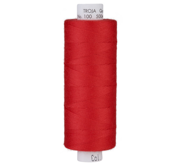 Glünz GmbH, Nähgarn, Amann, mettler, troja 0503, Y116, red, rot, garn, thread, sewing, nähen,