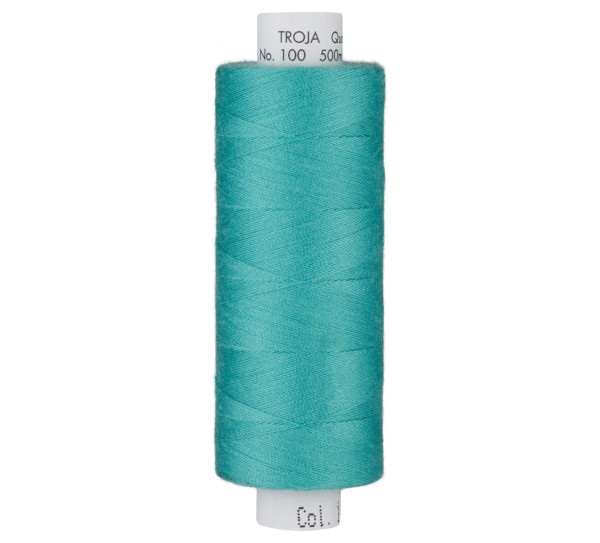 Glünz GmbH, Nähgarn, Amann, mettler, troja 1440, Y152, fjord, türkis, turquoise, blau, blue, garn, thread, sewing, nähen,