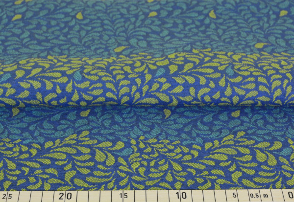 Jacquard Strick (Blaubeerstern) - A462