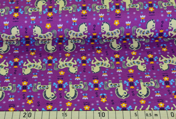 Retro Einhorn (beere) - B642