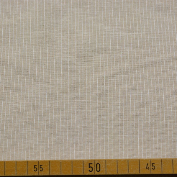 Leinen-Baumwollstoff uni natur – Meterware