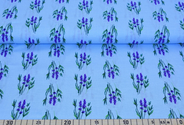 Lavendel + Zweig (blau) - A486