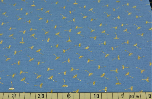Pusteblume gold (hellblau) - Z601