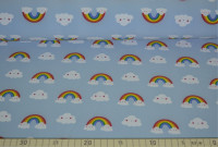 Regenbogenwolke (hellblau) - B483 Regenbogenwolke (hellblau) - B483