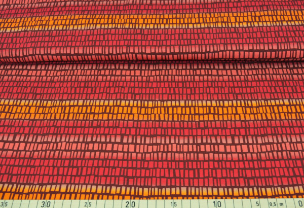Squares n Stripes (terra) "Blaubeerstern" - H223