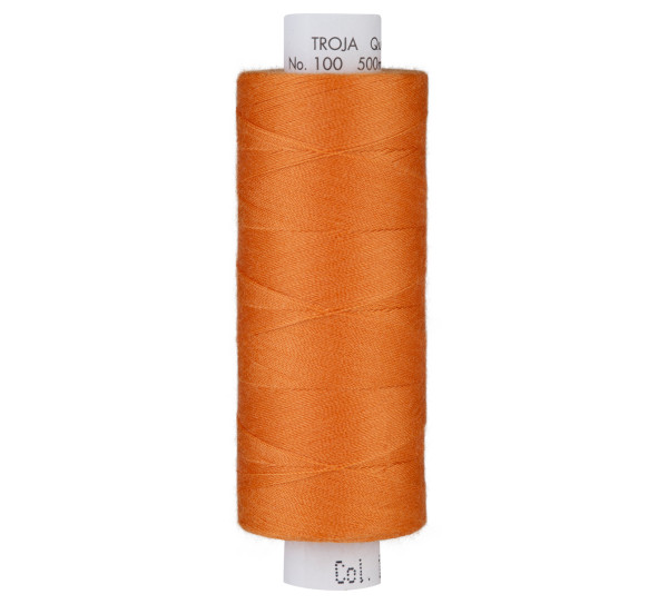 Glünz GmbH,Nähgarn, Amann, mettler, troja 1401, Y113, mandarine, tangerine, orange, garn, thread, sewing, nähen,