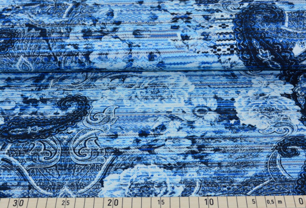 Beatrix (Paisley,blau) - T013