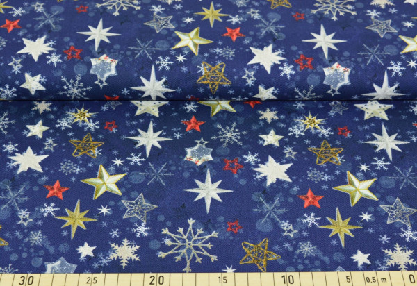 Weihnachtssterne (marine) - E140 (Deko)