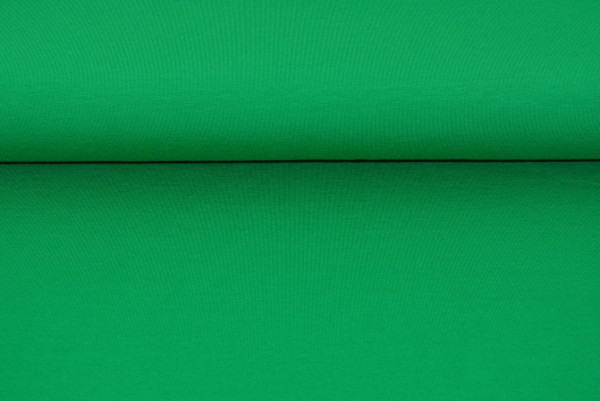 Baumwoll Jersey uni (dkl. grün) - 3450