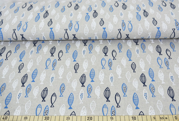 Nautika (Fische,blau) - E298