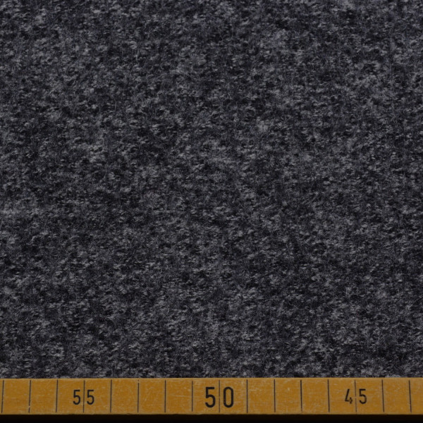 Walkloden Dunkelgrau – 100% Wolle, 140 cm, 415 g/m²
