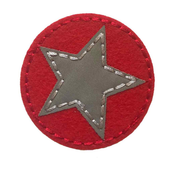 Glünz GmbH Applikation Stern Star, red, rot, reflect