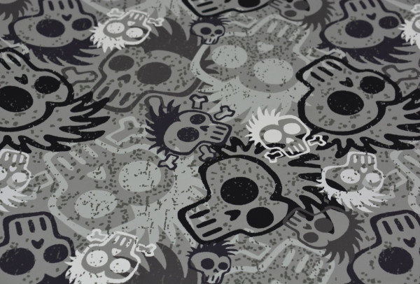 Halloween Skulls - A531 (Sweat Shirt)