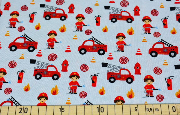 kleiner Feuerwehrmann (grau) - B1357