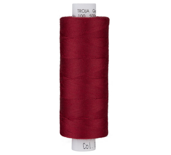 Glünz GmbH, Nähgarn, Amann, mettler, troja 0106, Y127, rot, red, garn, thread, sewing, nähen,