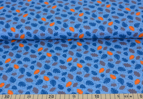 Blattgeflüster (blau) - Z665