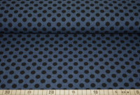 Tupfen (blau meliert) - B1271 "schwarze Tupfen" Tupfen (blau meliert) - B1271 "schwarze Tupfen"