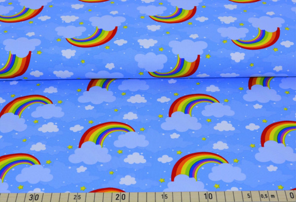 behind the rainbow (blau) - A293