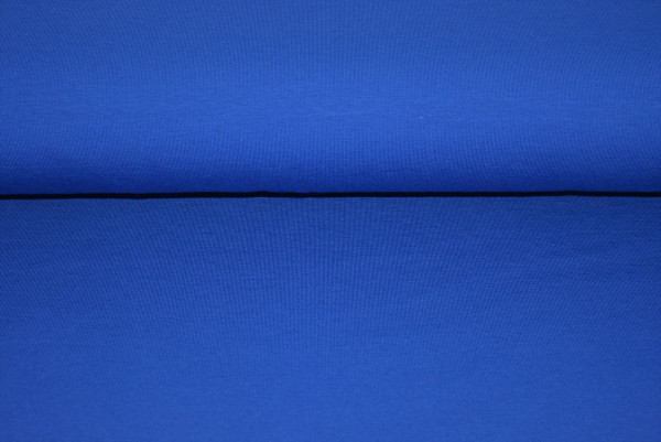 Baumwoll Jersey uni (royal) - 2750