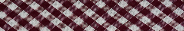 Schrägband (Karo bordeaux)