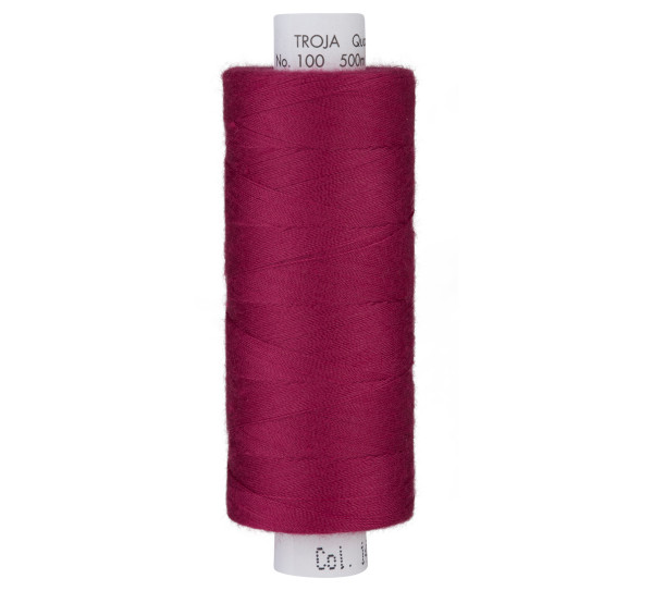 Glünz GmbH, Nähgarn, Amann, mettler, troja 1418, Y132, orchidee, magenta, pink, rot, red, garn, thread, sewing, nähen,