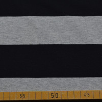 Baumwoll Jersey – Schwarz-Grau gestreift | Elastischer Stoff für Kleidung & Accessoires Baumwoll Jersey – Schwarz-Grau gestreift | Elastischer Stoff für Kleidung & Accessoires