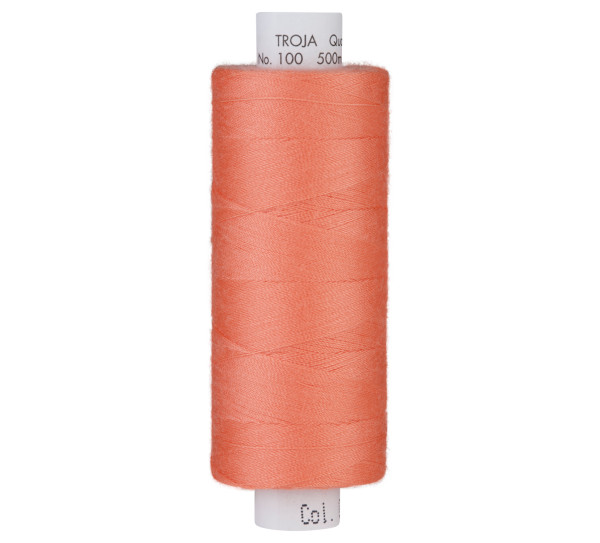 Glünz GmbH, Nähgarn, Amann, mettler, troja 0135, Y118, rosa, pink, lachs, salmon, garn, thread, sewing, nähen,