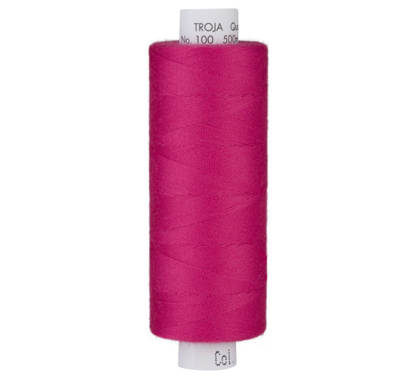 Glünz GmbH, Nähgarn, Amann, mettler, troja 1417, Y131, malve, magenta, pink, rot, red, garn, thread, sewing, nähen,