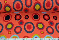 BIO Strick colored circles (orange) - B1316 BIO Strick colored circles (orange) - B1316