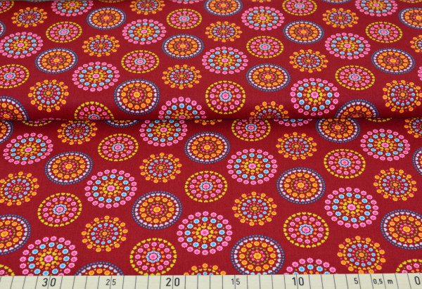 Blumenkreisel (rot) - D186