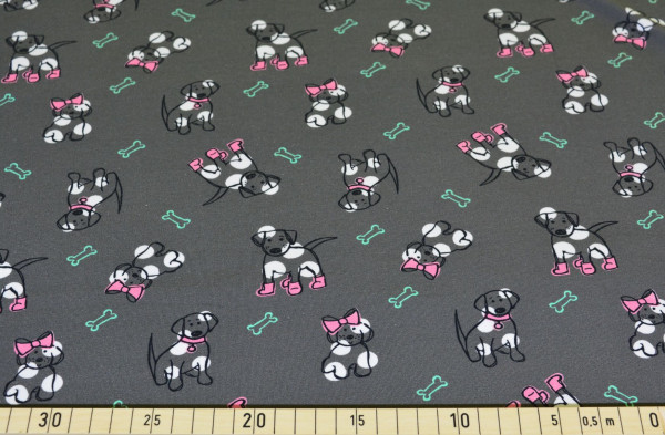 Funny Puppies (grau) - I296