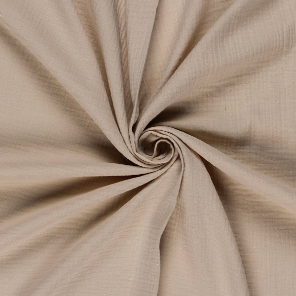 Musselin uni (beige) - Z1888