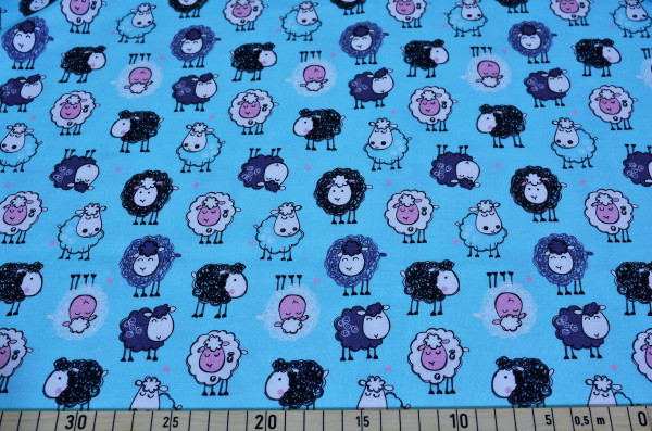 Sleeping Sheep (blau) - D263
