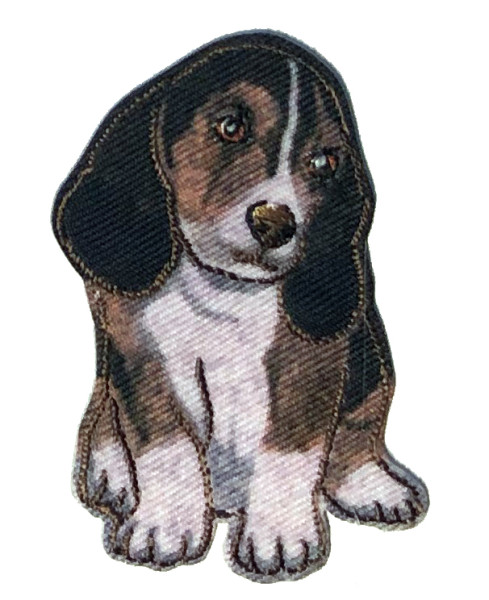 Glünz GmbH, Applikation, AP44, welpe, Hund, dog, beagle