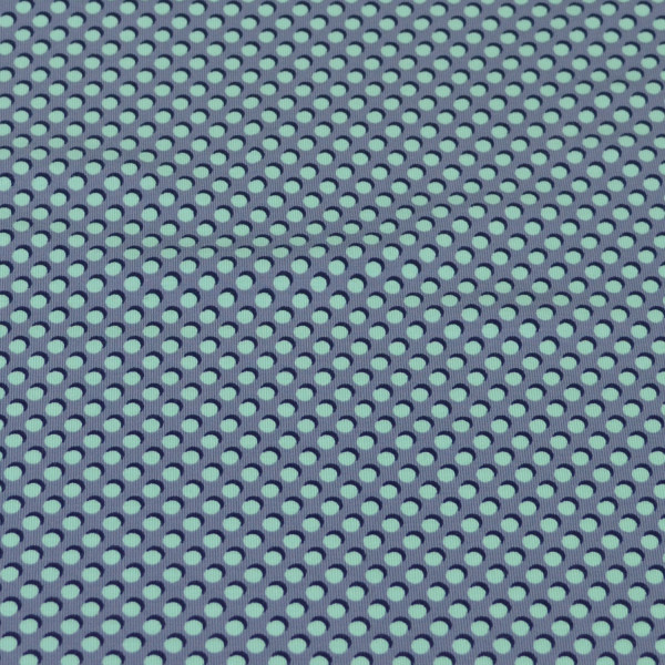 Glünz GmbH, Baumwoll Jersey, A249 punkte, dots, 3D, kreis, circle, grey, grau, mint, minze, 