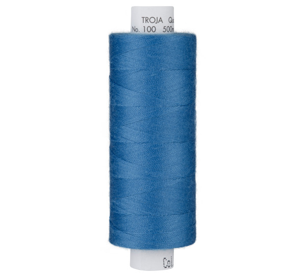 Glünz GmbH, Nähgarn, Amann, mettler, troja 0815, Y143, enzian, blau, blue, garn, thread, sewing, nähen,