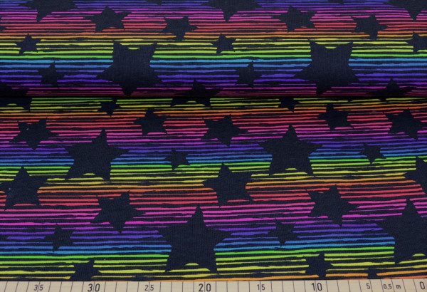 rainbow stars (Sterne, Sweat, Regenbogen) - Z823