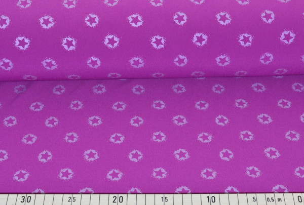 Softshell Reflex Sternchen (magenta) - B834