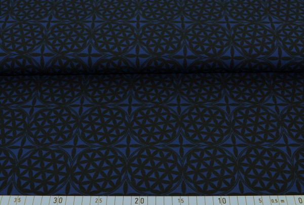 Blume des Lebens (marine) - I336 (Softshell)