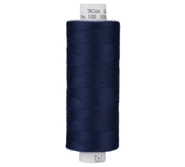 Glünz GmbH, Nähgarn, Amann, mettler, troja 0825, Y149, marine, navy, blau, blue, garn, thread, sewing, nähen,