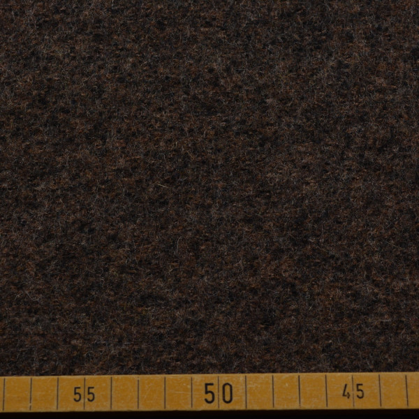 Walkloden Braun – 100% Wolle, 140 cm, 415 g/m²